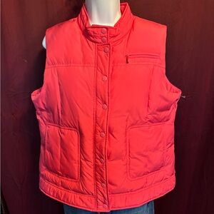 Pendleton Women's Pink Down and Feather Vest